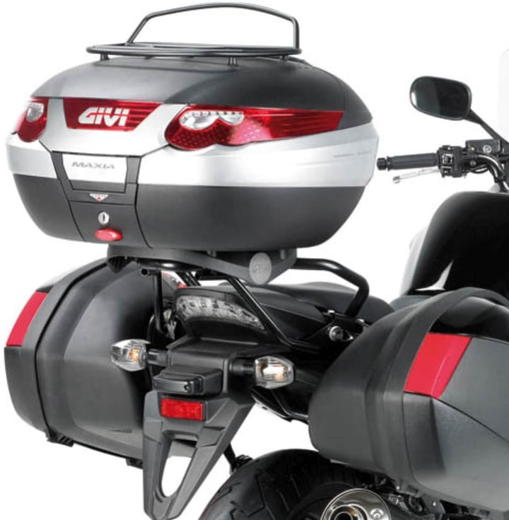 Givi SR777 Topcase Träger Monokey Koffer, Schwarz