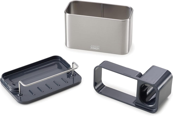 Joseph Joseph Surface - Utensilientöpfe Spülbeckenablage, Utensilientöpf mit Schwamm, Bürste und Spü
