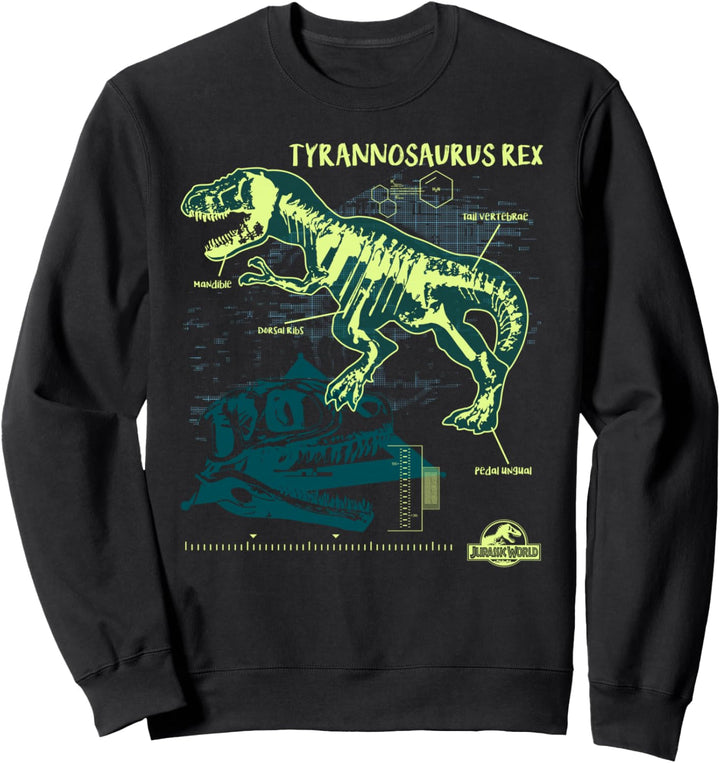 Jurassic World Tyrannosaurus Rex Schematic Sweatshirt