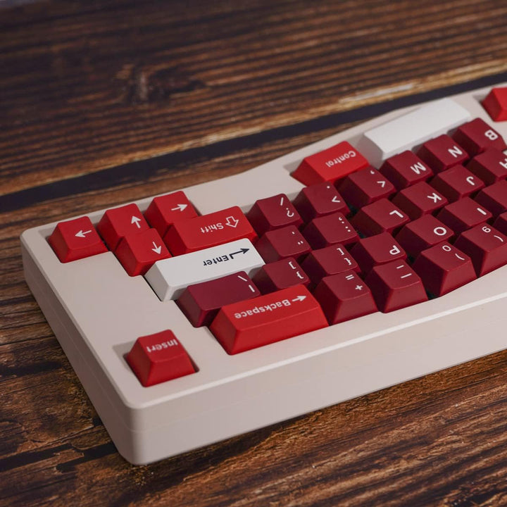 172 Tasten Doubleshot Keycaps Cherry Profil Tastenkappen 7u Spacebar für 60% 65% 95% Mechanische Tas