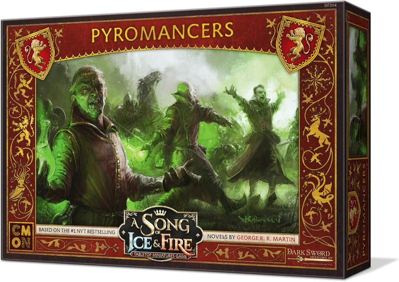 Cool Mini or Not - A Song of Ice and Fire: Lannister Pyromancers Expansion - Miniature Game Lanniste