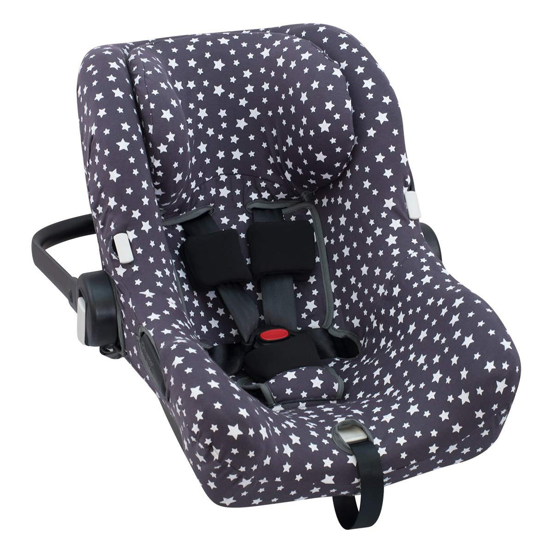 JYOKO KIDS Bezug für Autositz kompatibel mit Bugaboo Nuna by Turtle, aus Baumwolle (Winter Sky), Win