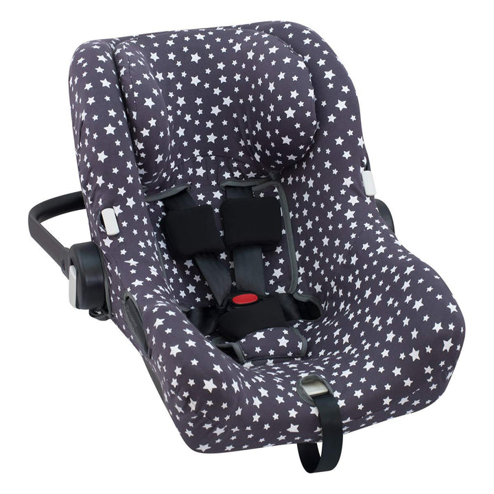 JYOKO KIDS Bezug für Autositz kompatibel mit Bugaboo Nuna by Turtle, aus Baumwolle (Winter Sky), Win