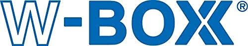 L-BOXX Sortimo W-BOXX 102 grau inkl. Insetboxes 4er Set | Sortimentskasten L-Case | Schraubenbox Auf