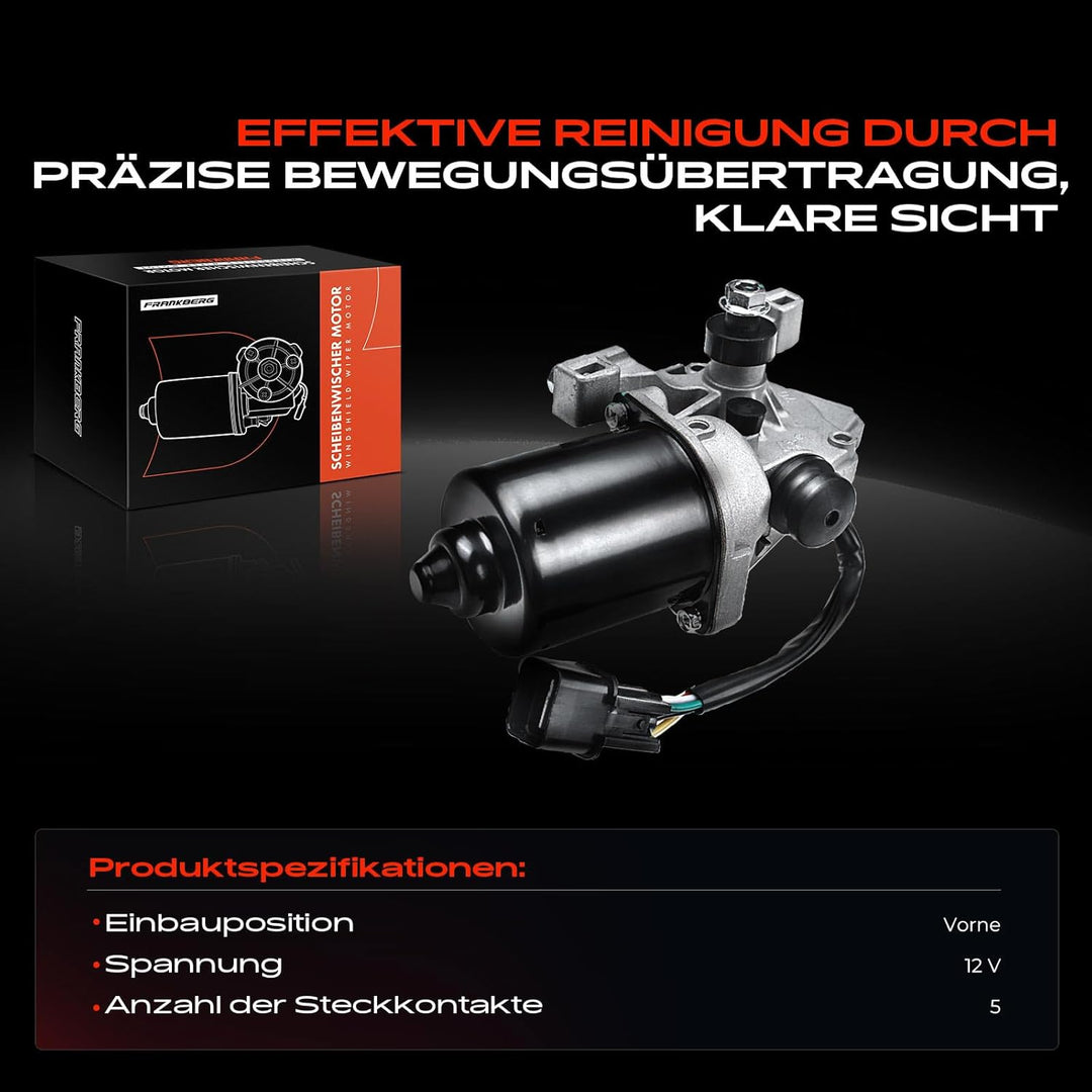 Wischermotor 5-Polig Vorne für i20 PB PBT 1.1L-1.6L Schrägheck 2008-2021 981101J000