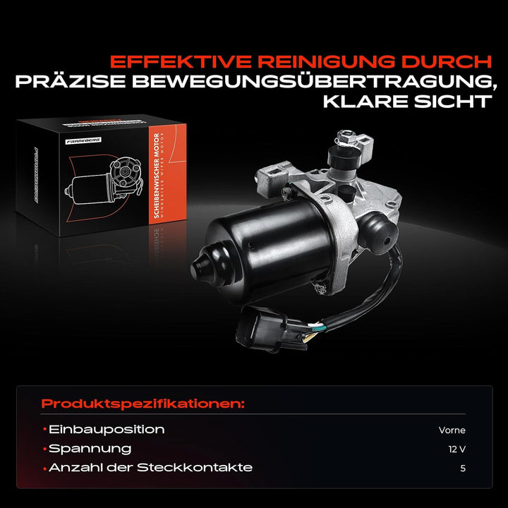 Wischermotor 5-Polig Vorne für i20 PB PBT 1.1L-1.6L Schrägheck 2008-2021 981101J000
