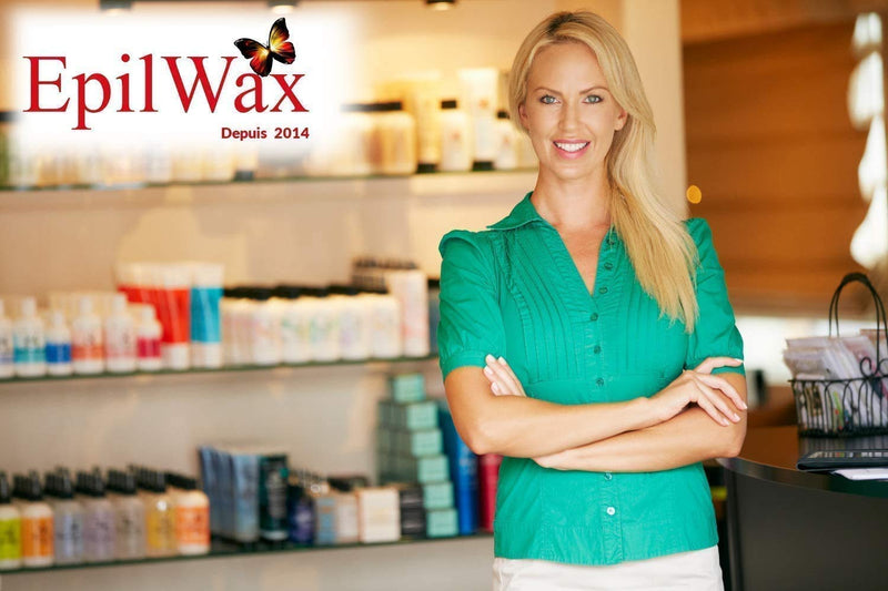 EPILWAX - Epilierer - Profi Wachserhitzer - Drei Wachseroller 100ml mit