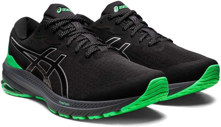 ASICS GT 2000 10 Strassenlaufschuhe für Männer Schwarz Weiss EU 43.5 EU Black White, 43.5 EU Black W