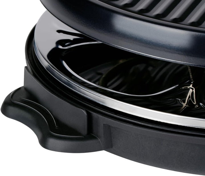 alpina Raclette-Grill 800W - Gourmet-Set für 8 Personen - mit abnehmbarer Grillplatte