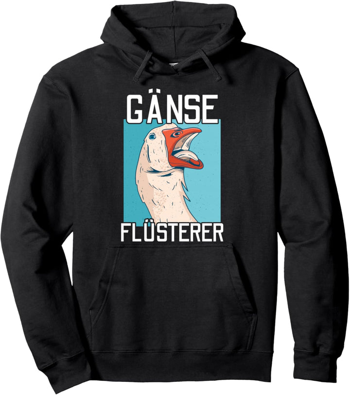 Gänse Flüsterer Lustiges Landwirt Gans Pullover Hoodie