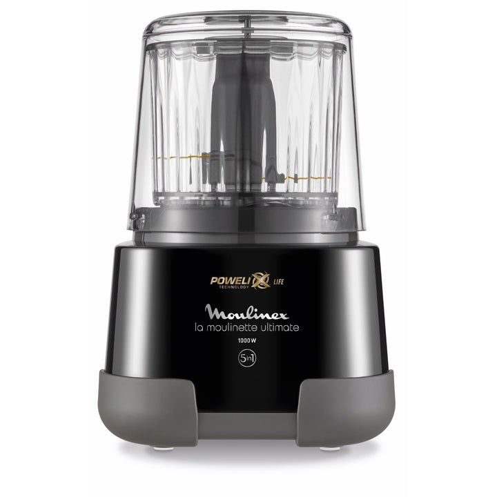 Moulinex La Moulinette Ultimate, Elektrischer Zerkleinerer, 350 g bzw. 550 ml Fassungsvermögen, 5 Fu
