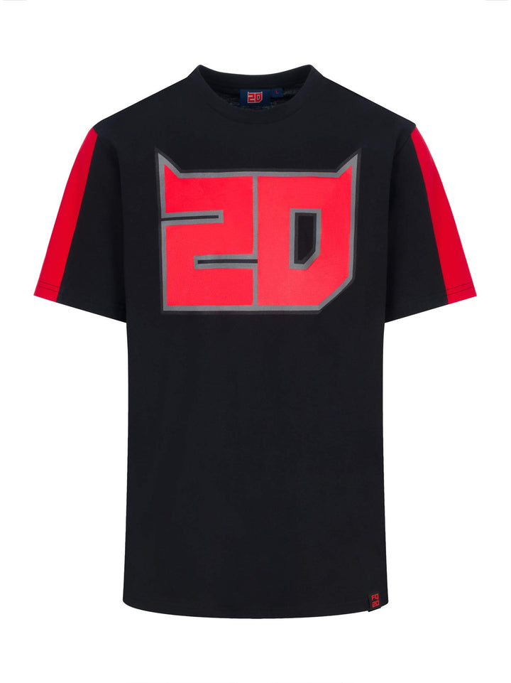 Camiseta Fabio Quartararo 20 EL Diablo S Schwarz, S Schwarz