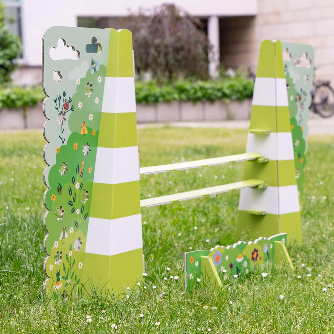 Hobby Horse Hindernis für Kinder für Steckenpferde Stockpferde 162 x 20 x 95 cm Ideal für Kindergebu