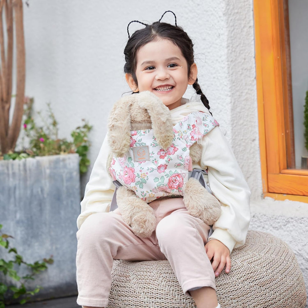 GAGAKU Reborn Baby Zubehör Puppentrage Puppen Tragetuch Baby Kinder Puppentragetasche 100% Baumwolle