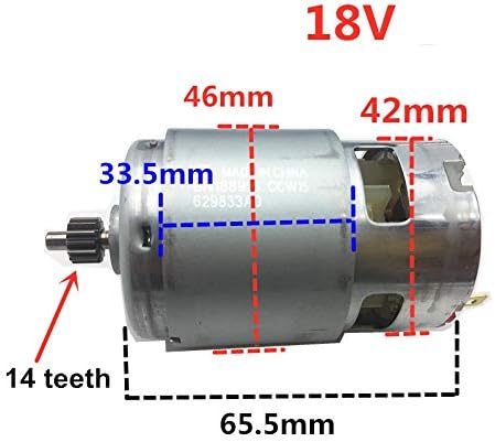 18V MOTOR 629834-8 629937-8 for Makita HP457D DF457D BDF453 DDF453 DDF453RFE DHP453 BHP453 8390D Boh