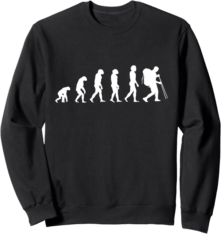 Wanderung Wanderer Trekking Berge Wandern Evolution Sweatshirt