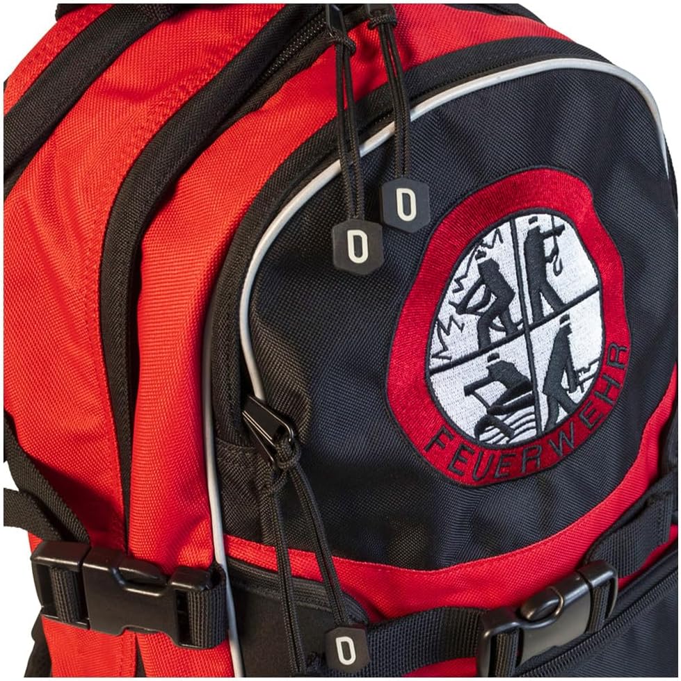 Dönges Feuerwehr-Rucksack mit vielen praktischen Funktionen (Dönges-Feuerwehr-Rucksack Freizeitrucks