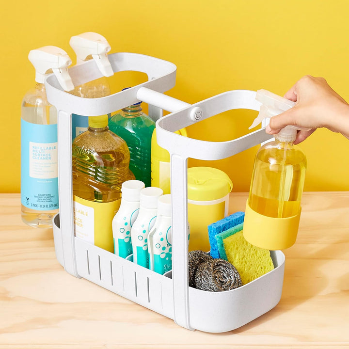 YouCopia SinkSuite Reinigungsbehälter unter dem Waschbecken, 2-stöckig, verstellbarer Reinigungsmitt