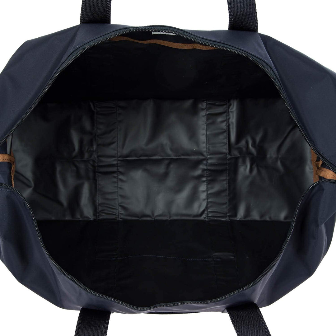 BRIC'S - Grosse Faltbare 2-in-1-reisetasche Aus Nylon Ocean Blau, Ocean Blau