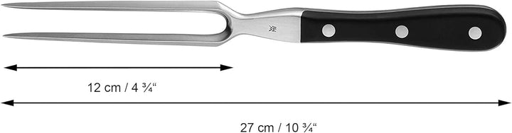 WMF Spitzenklasse Plus Fleischgabel Grillgabel Tranchiergabel 27 cm, Cromargan Edelstahl, Zinkenläng