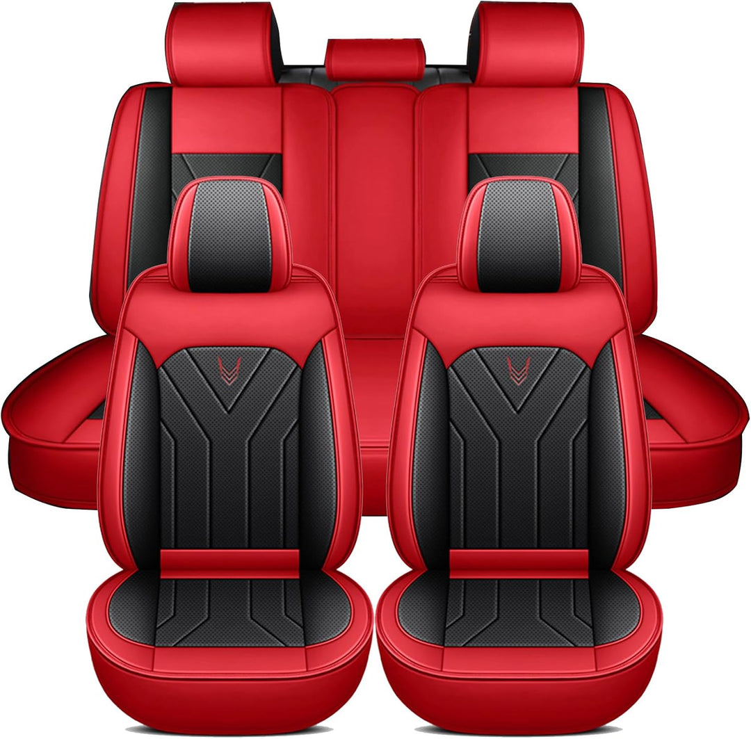 Wasserdicht Autositzbezüge Komplettes Set, Universell Passend Für 95% SUVs Car,Comfortable Wear-Resi