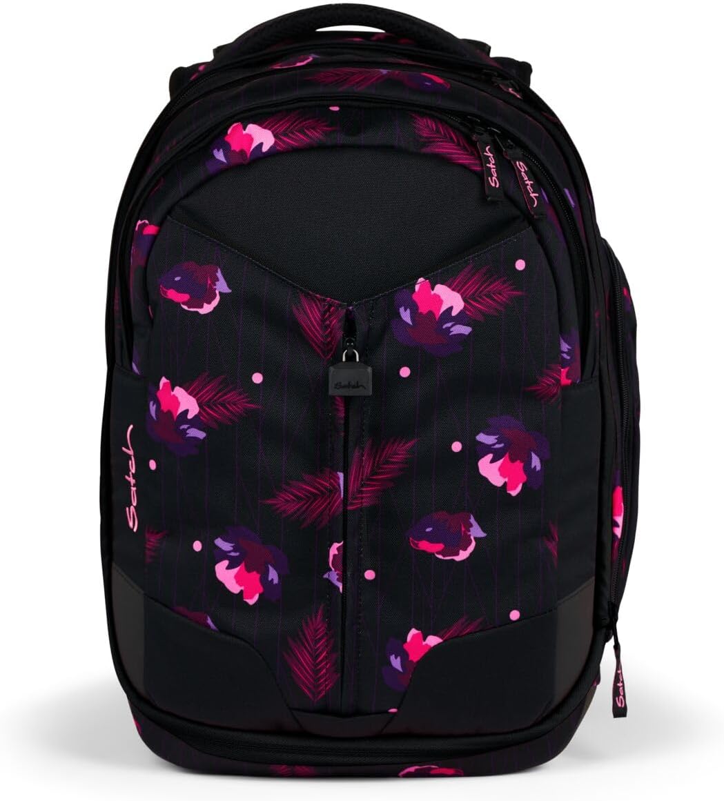 Satch Match Schulrucksack Set 3tlg. (Mystic Nights) inkl. Schlamperbox und Sporttasche, Mystic Night