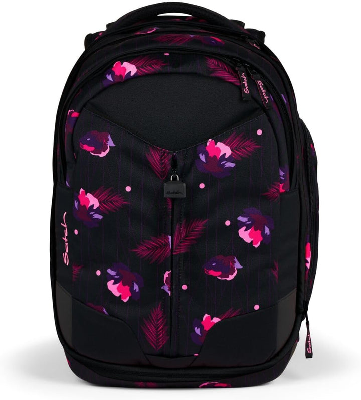 Satch Match Schulrucksack Set 3tlg. (Mystic Nights) inkl. Schlamperbox und Sporttasche, Mystic Night