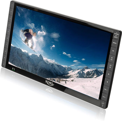 XORO PTL 1400 V2 - 14 Zoll Tragbarer FullHD DVB-T/T2 Fernseher mit eingebauten Akku, HDMI IN, USB 2.