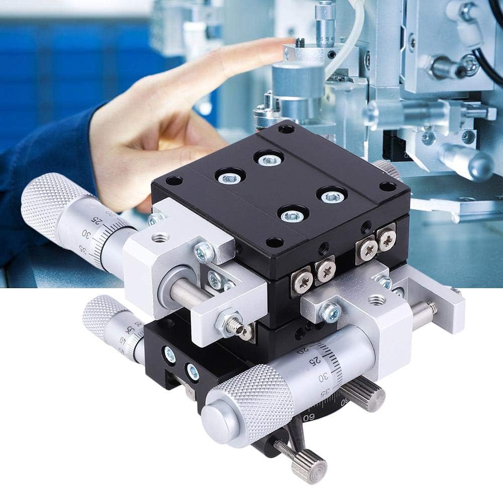 XYR 3-Achsen-Handlinientisch 40x40mm LSP40-LM Trimmplattform Manuell Linientisch-Abstimmschiebetisch