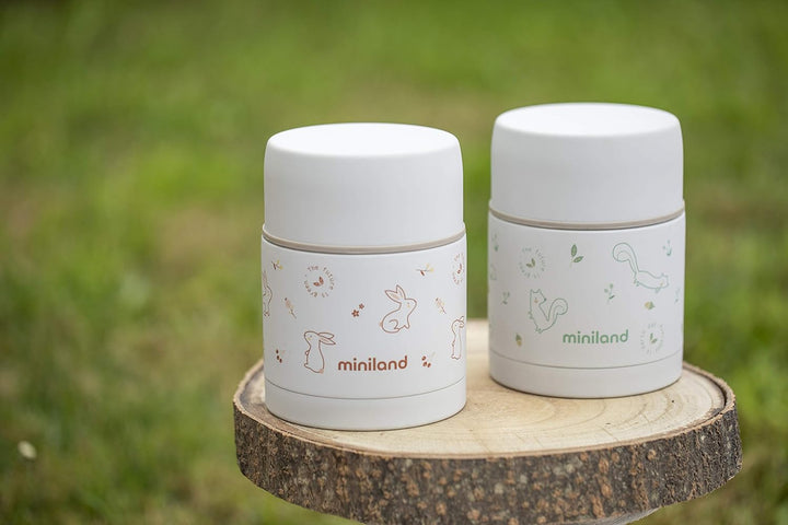 Miniland 89347 Nature Food Thermos Chip, beige, Chip