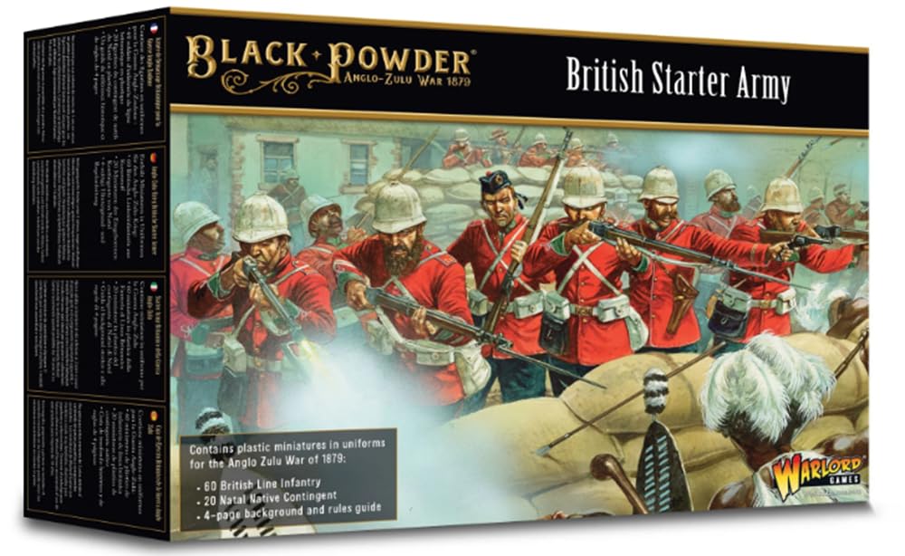 Black Powder Anglo-Zulu War - British Starter Army (New Edition)