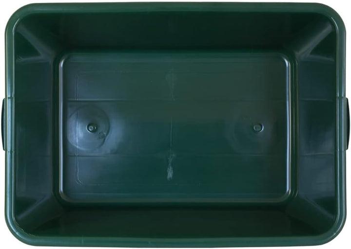 Petigi Wildwanne Futterwanne Mörtelwanne Kunststoffwanne Wassertrog Wasserbehälter 65 L / 90 L Grün