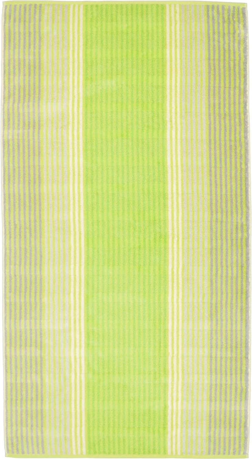 Cawö Noblesse Cashmere Streifen 1056 Duschtuch 80x150 cm Kiwi, Kiwi