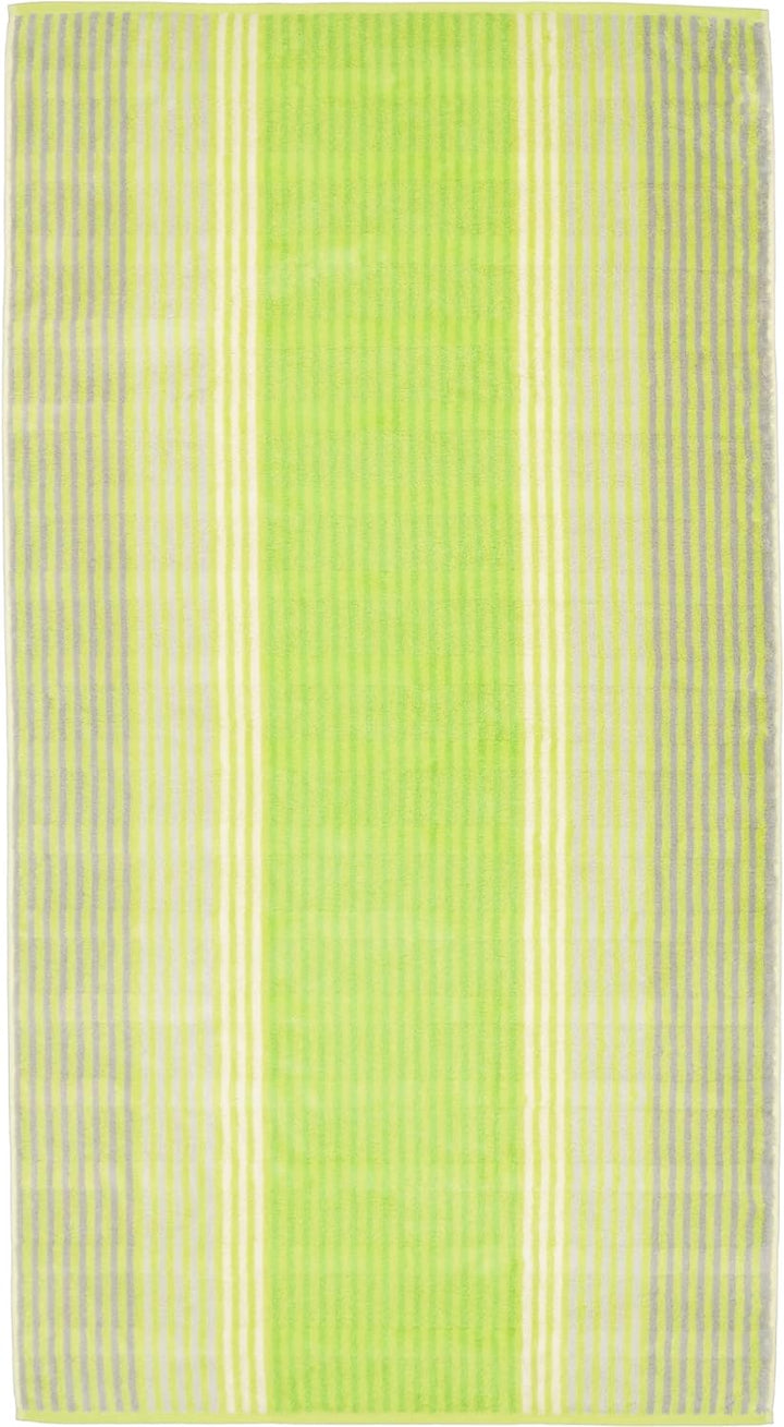 Cawö Noblesse Cashmere Streifen 1056 Duschtuch 80x150 cm Kiwi, Kiwi