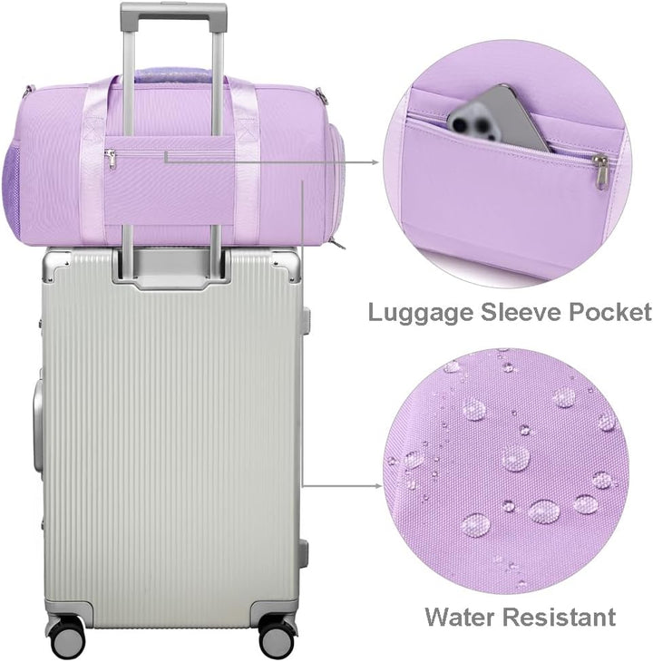 Sporttasche Mädchen Kindertaschen Kinder Reisetasche Mädchen Sports Duffel Schwimmtasche Klassische