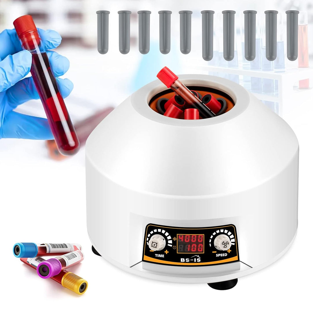 Bonvoisin Zentrifuge 20mlX6 LED Anzeige 4000rpm, 2182xg, 100min Timing, niedrige Erschütterung, tran