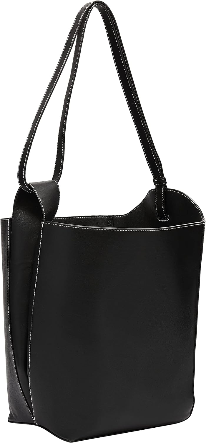 Liebeskind Damen Bowie Hobo M Schwarz, Schwarz