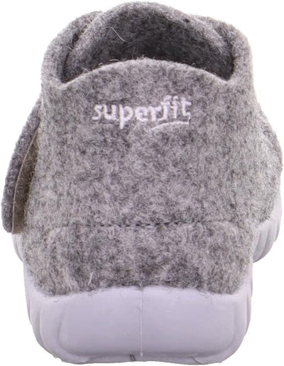 Superfit Baby-Jungen Happy Wollfilz Hausschuh 20 EU Grau 2020, 20 EU Grau 2020
