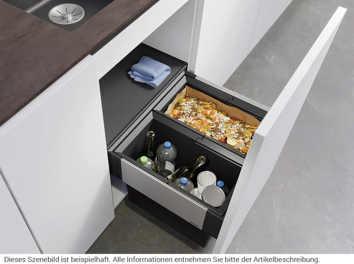 BLANCO SELECT II 50/2 | Kunststoff, Aluminium | 50er Unterschrank | Auszugssystem zur Frontanbindung