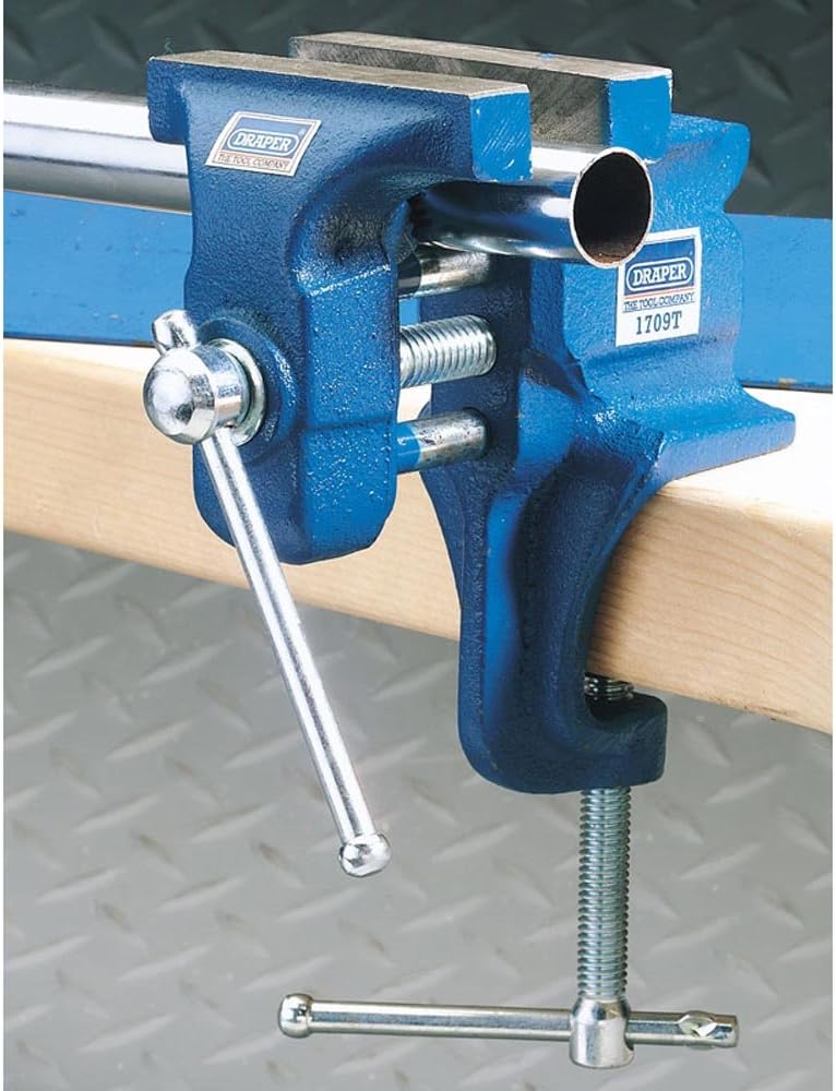 Draper 38267 Schraubstock 75 mm Blau