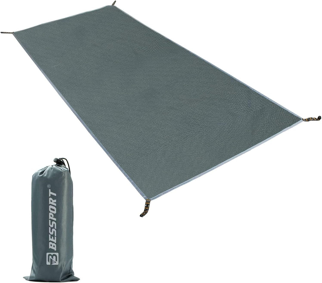 Bessport Zeltplane wasserdichte, 210D Camping Zelt Tarp Für Oxford Tuch Zeltunterlage mit Tragetasch