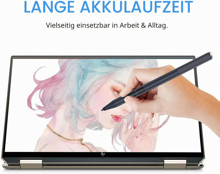 ANYQOO MPP Stylus Pen 1.51 mit 1024 Druckempfindlichkeit, Palm Rejection, AAAA-Batterie, Lange Akkul