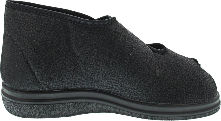 Fischer Herren Ortho Hohe Hausschuhe 36 EU Schwarz Schwarz 222, 36 EU Schwarz Schwarz 222