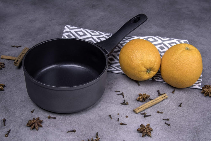 Arcos Serie Kaula | Antihaft-Kochtopf 16 cm | Geschmiedetes Aluminium | QuanTanium Beschichtung | Ge