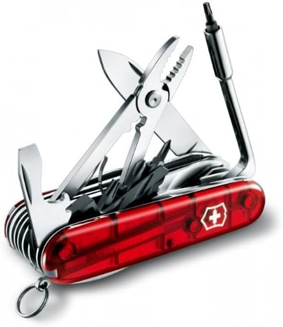 Victorinox Taschenmesser Cyber Tool L (39 Funktionen, Metallfeile, Bit-Schlüssel, Kugelschreiber, Za