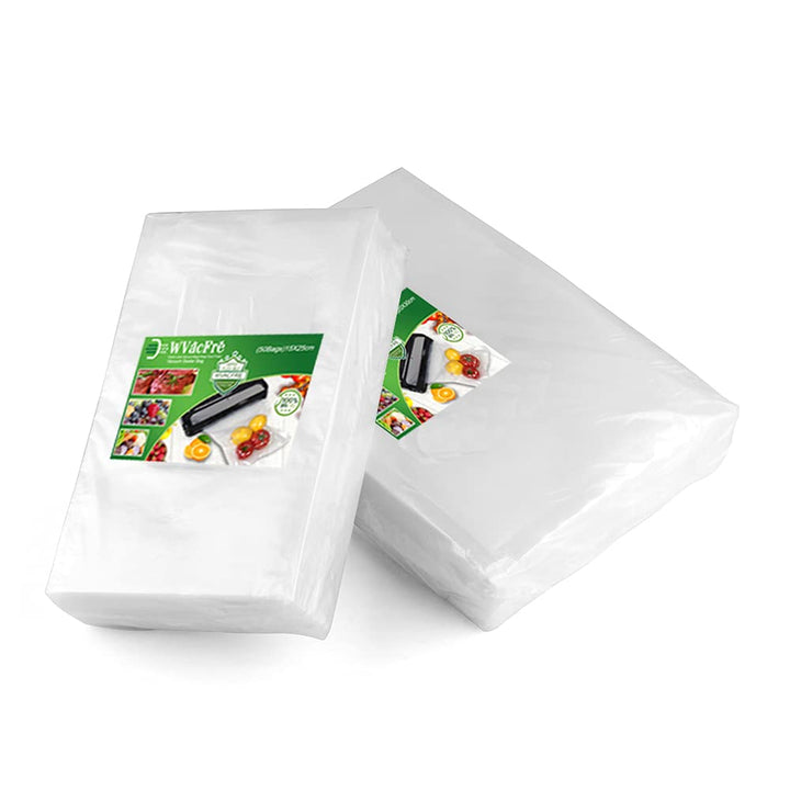 WVacFre 100 Beutel 15x25cm(50) und 20x30cm(50) Vakuumier Beutel Vakuumbeutel für Lebensmittel,BPA-Fr