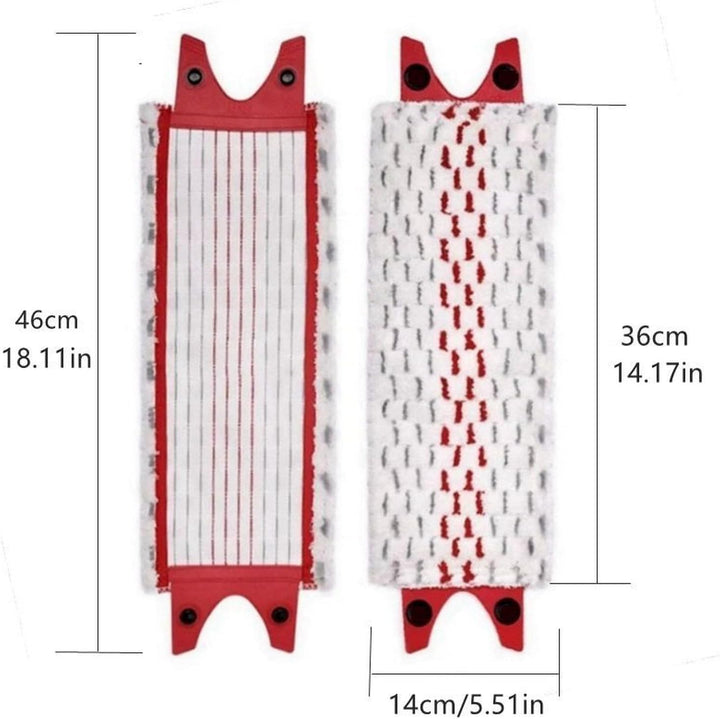 Wischmopp Bezug, Wischer mit Sprühfunktion 4X für Vileda Bodenwischer Ersatzbezug, Wischmopp Ersatz
