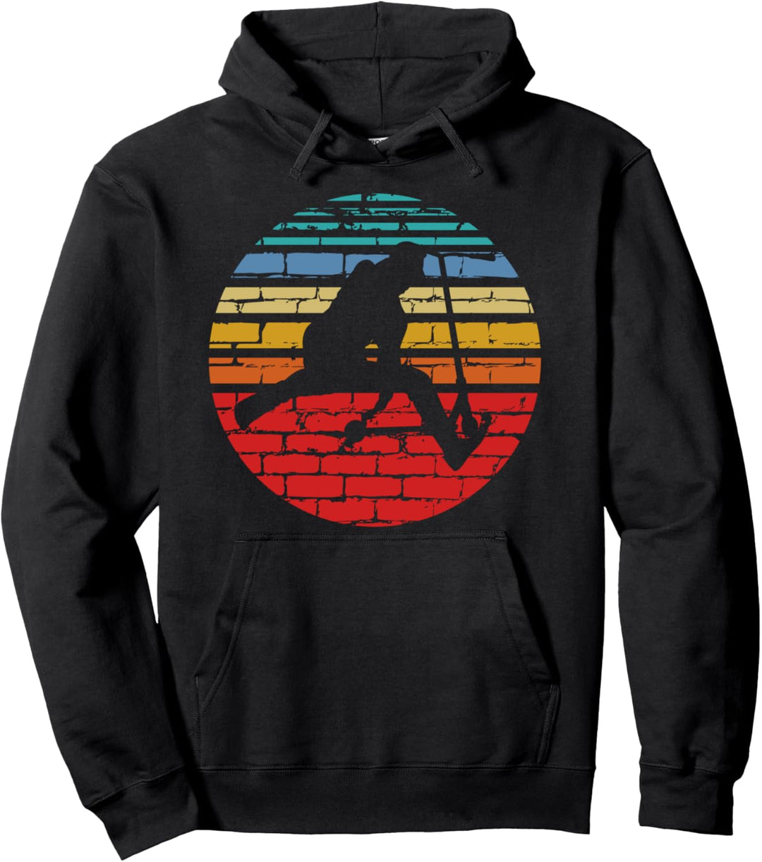 Vintage Retor Stuntscooter Stunt Roller Pullover Hoodie