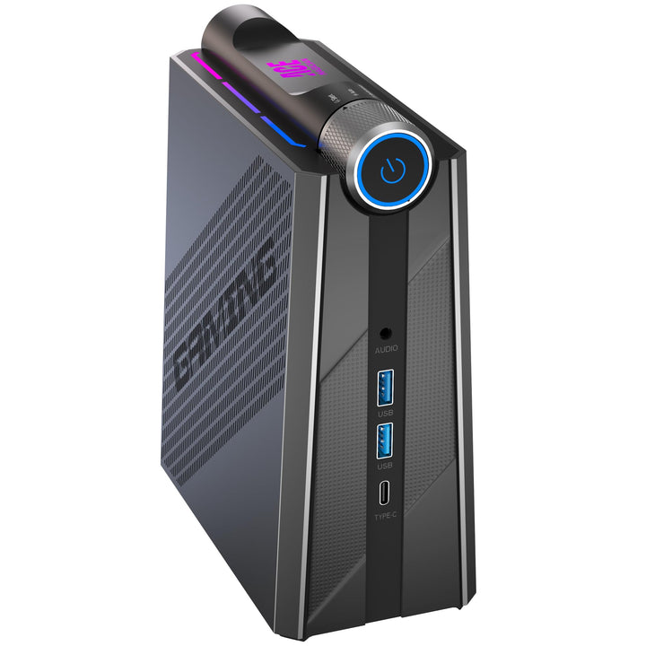 ACEMAGICIAN RGB Mini PC Gaming AMD Ryzen 9 6900HX (8C/16T,bis zu 4,9 GHz), 16GB DDR5 512GB NVME PCIe