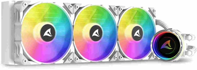 Sharkoon S90 RGB, AIO Wasserkühlung weiss, Typ 360